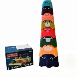 Bavytoy Skládací kelímky se zvířátky
