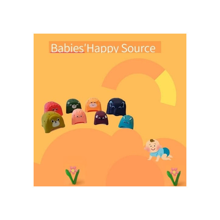Bavytoy Skládací kelímky se zvířátky
