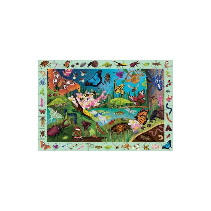 Mudpuppy Puzzle Brouci a motýli 64 dílků