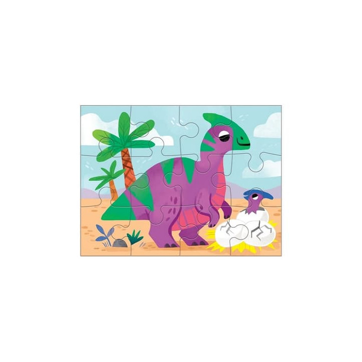 Mudpuppy Puzzle Dinosauři sada 4 v 1
