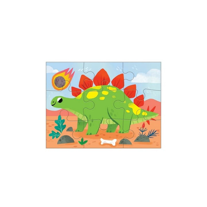 Mudpuppy Puzzle Dinosauři sada 4 v 1