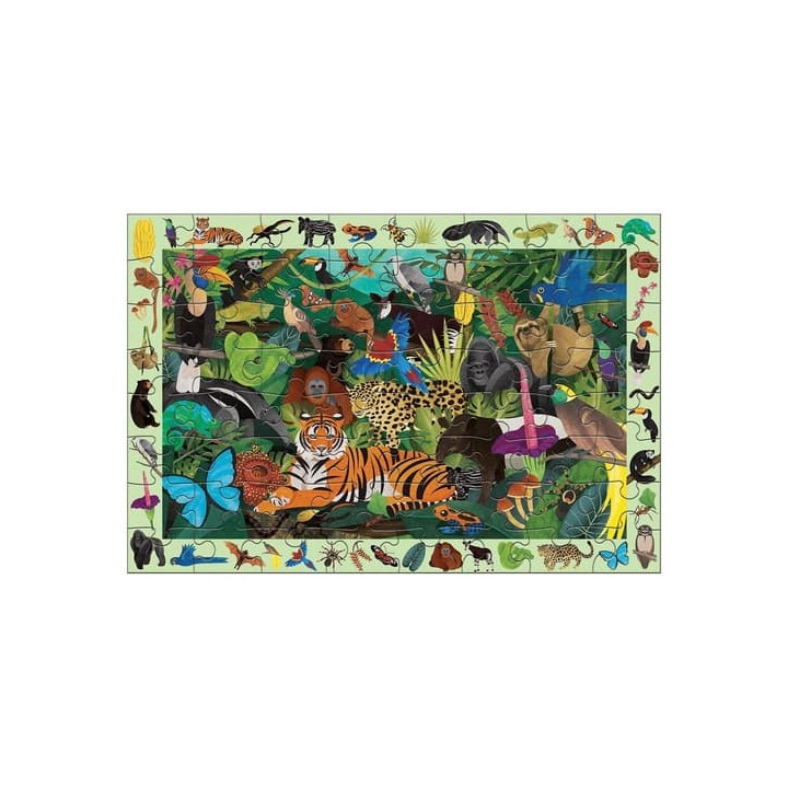 Mudpuppy Puzzle Hledání v deštném pralese