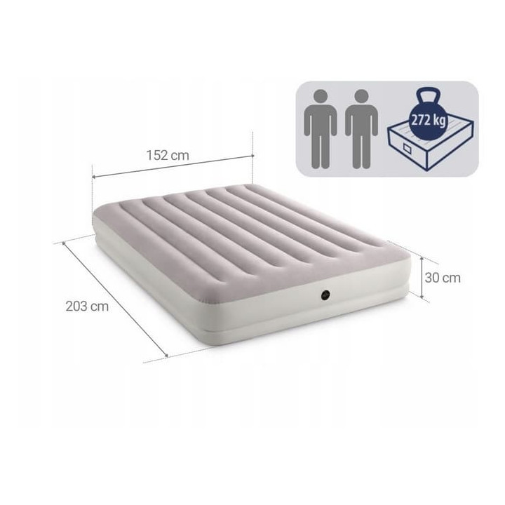 Intex 64179 Nafukovací matrace Queen Dura 152x203x30 cm