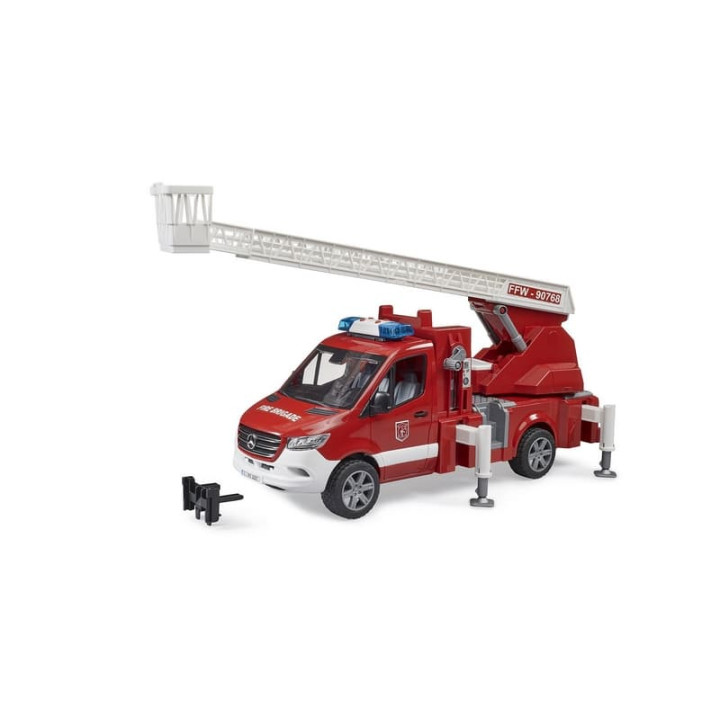 Bruder 2673 MB Sprinter s hasičským žebříkem