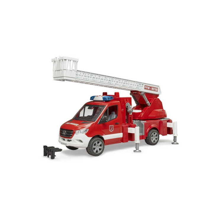 Bruder 2673 MB Sprinter s hasičským žebříkem