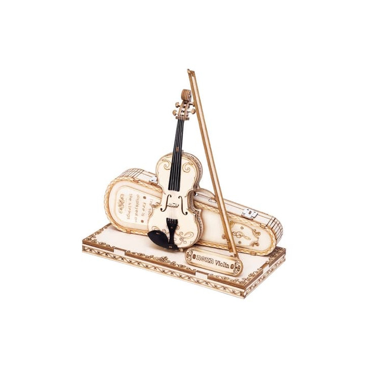 RoboTime dřevěné 3D puzzle Viola