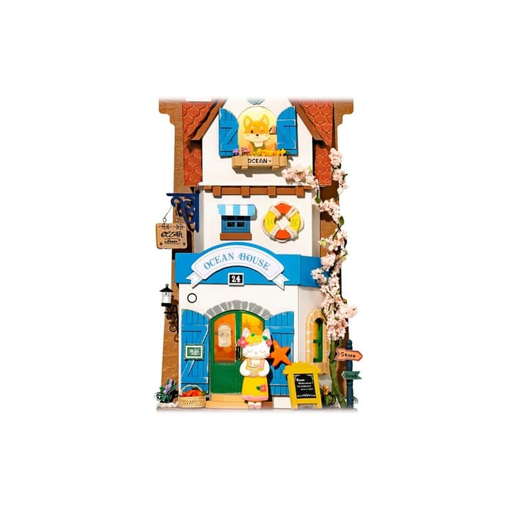 RoboTime miniatura domečku k zavěšení Ostrovní vila
