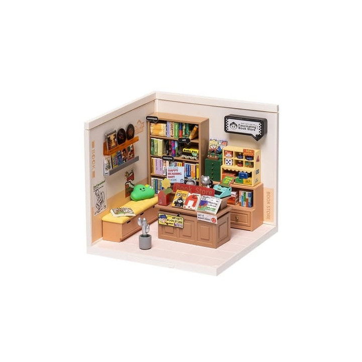 RoboTime miniatura domečku Fascinující knihkupectví