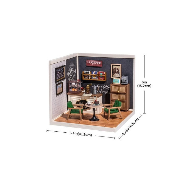 RoboTime miniatura domečku Kavárna inspirací