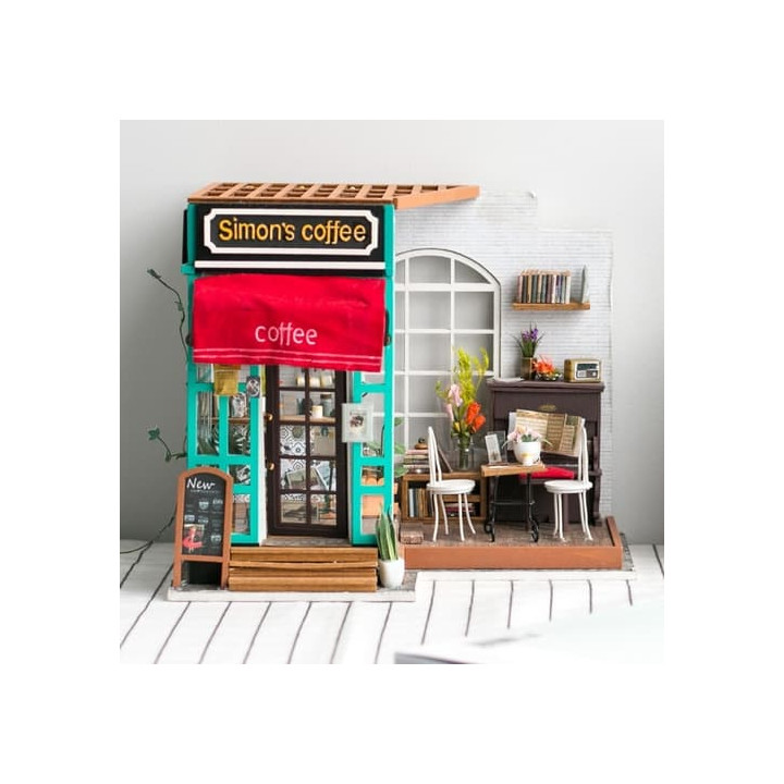 RoboTime miniatura domečku Kavárna