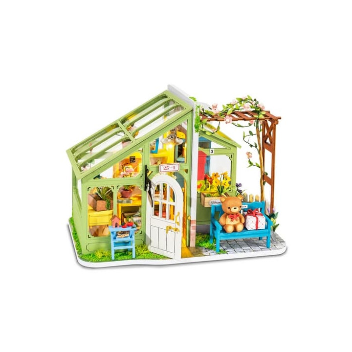 RoboTime miniatura domečku Květiny pro jarní setkání