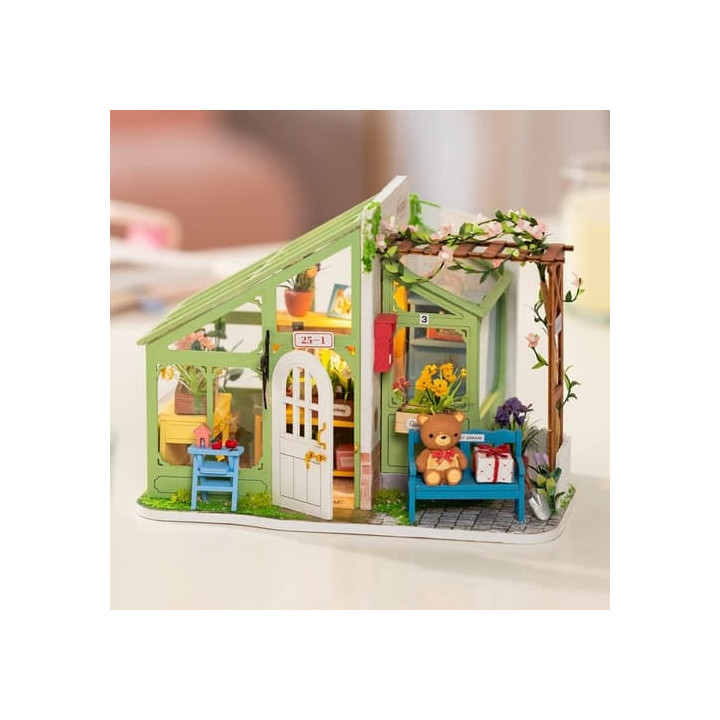 RoboTime miniatura domečku Květiny pro jarní setkání