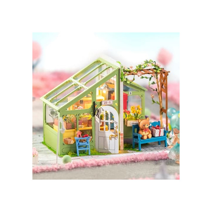 RoboTime miniatura domečku Květiny pro jarní setkání