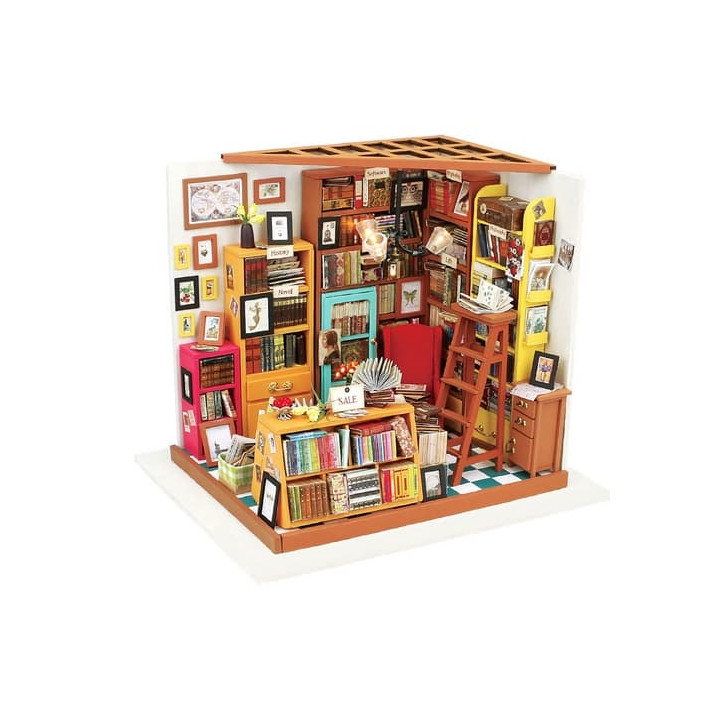 RoboTime miniatura domečku Knihovna