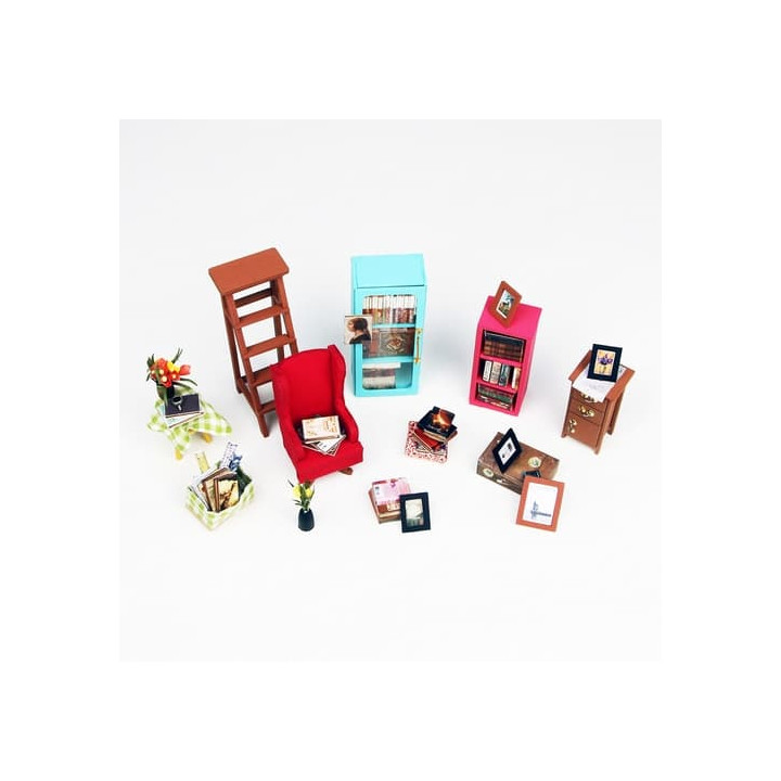 RoboTime miniatura domečku Knihovna