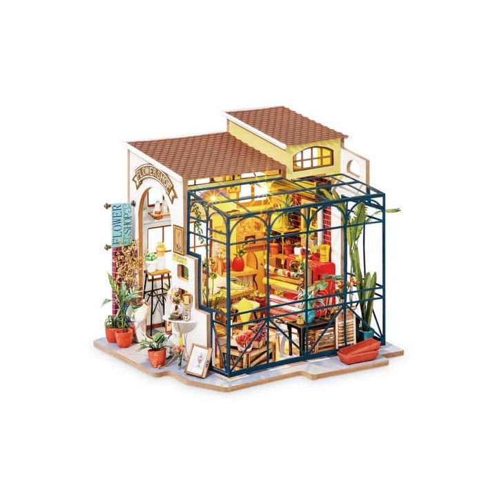 RoboTime miniatura domečku Květinářství