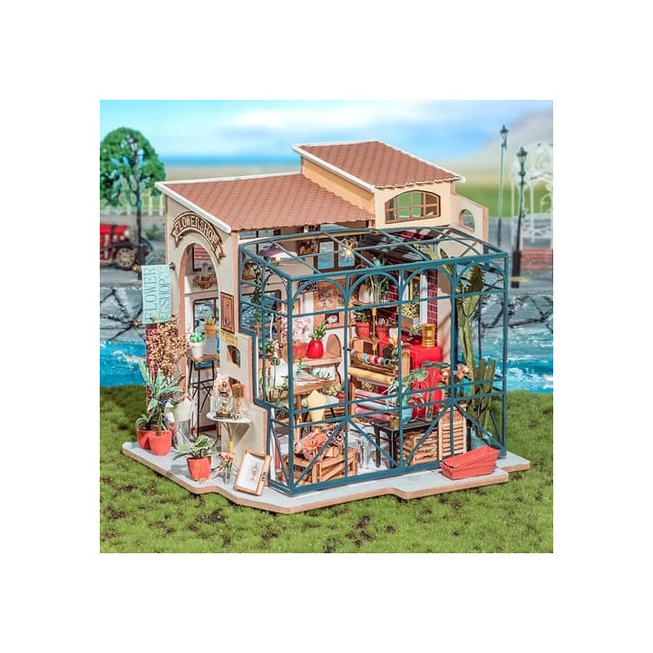 RoboTime miniatura domečku Květinářství
