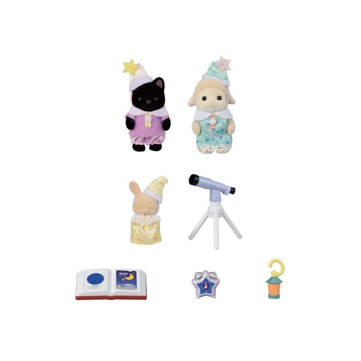 Sylvanian Families Pyžamo party Baby Trio
