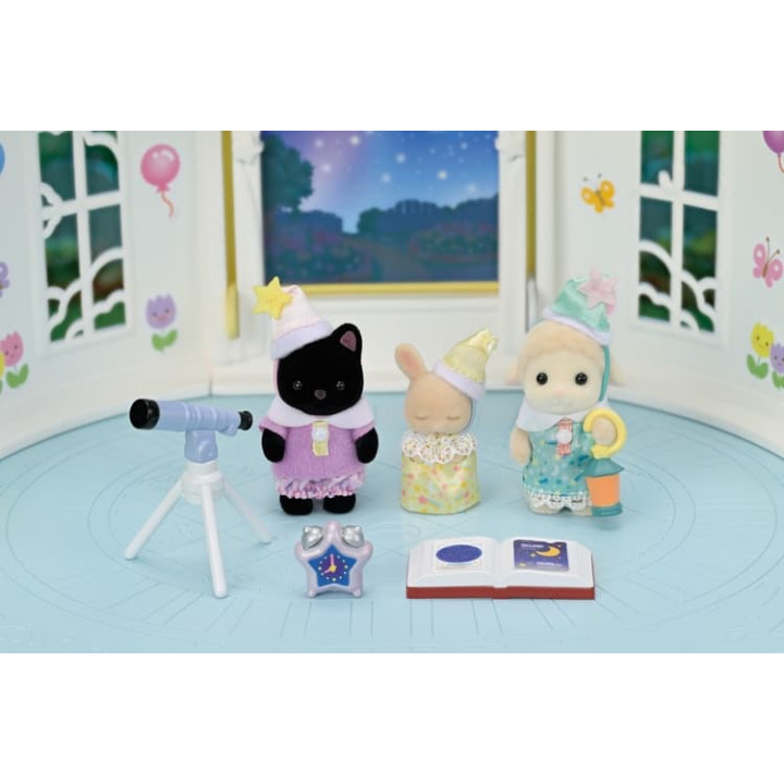 Sylvanian Families Pyžamo party Baby Trio