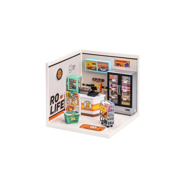 RoboTime miniatura domečku Obchod se zásobami