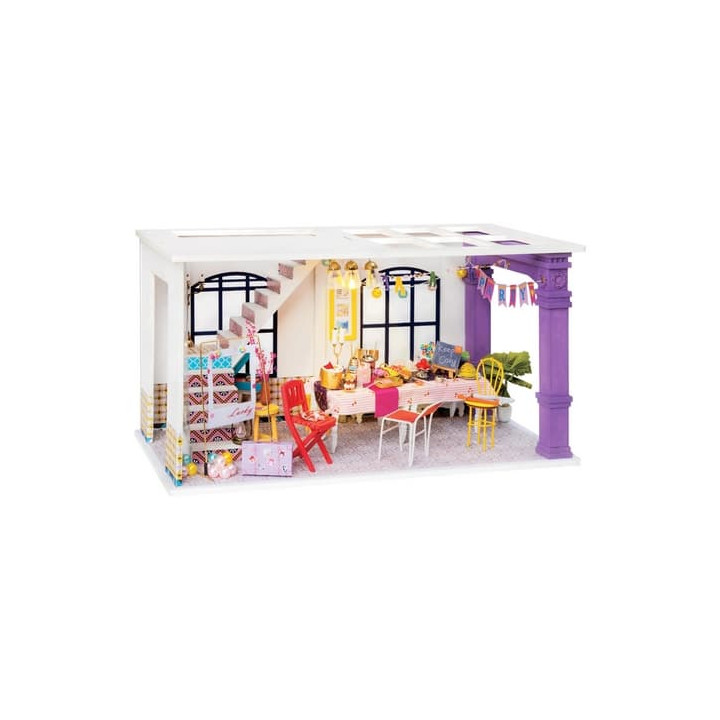 RoboTime miniatura domečku Podkrovní párty jídelna