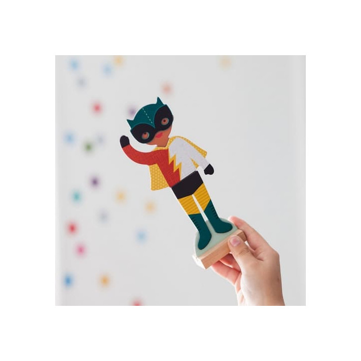 Petit Collage Magnetické puzzle - Superhrdinové