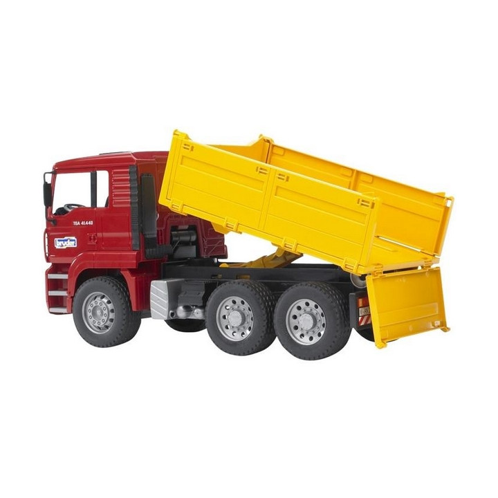 Bruder 2752 Nákladní auto MAN sklápěcí TGA+nakladač FR130