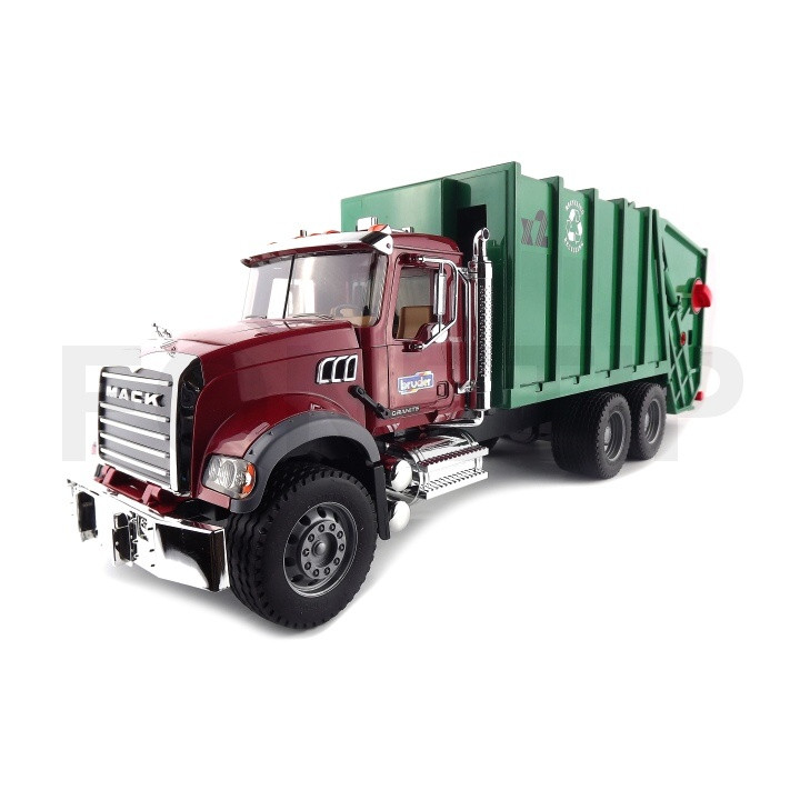 Bruder 2812 Nákladní auto MACK Granit popelář