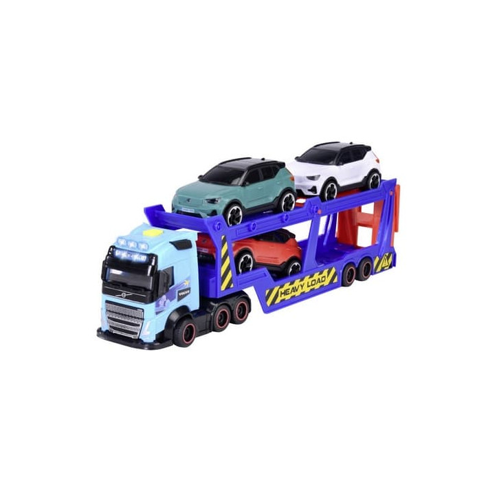 Autotransportér Volvo FH 16, 40 cm + 3 auta