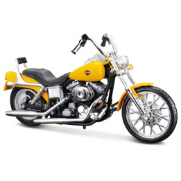 Maisto - FXDWG Dyna Wide Glide, blister box 2001, 1:18