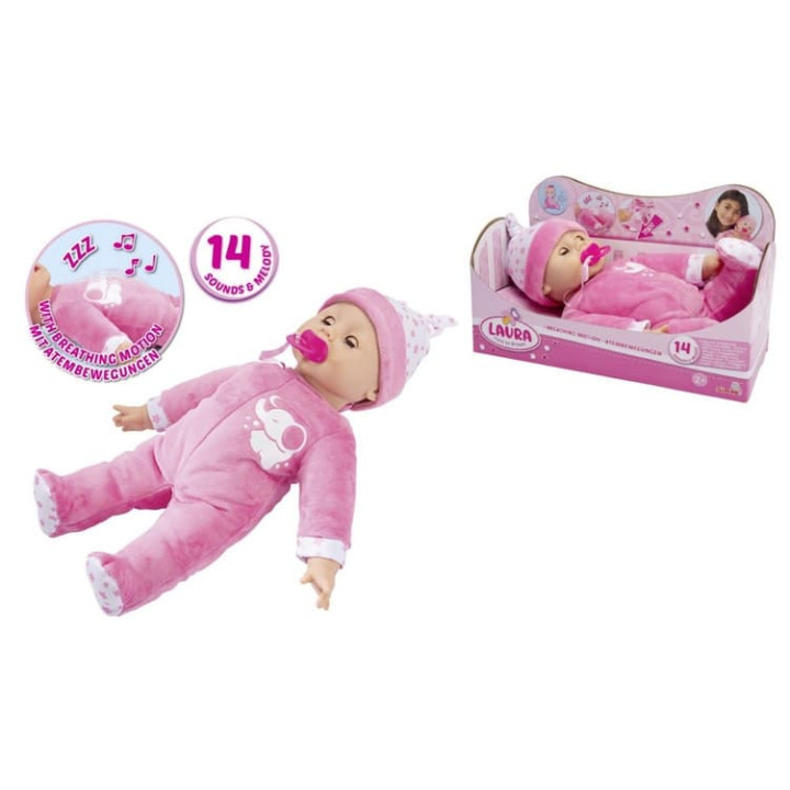 Panenka Laura Time to Dream 38 cm, 14 zvuků