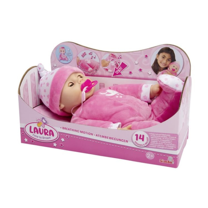 Panenka Laura Time to Dream 38 cm, 14 zvuků