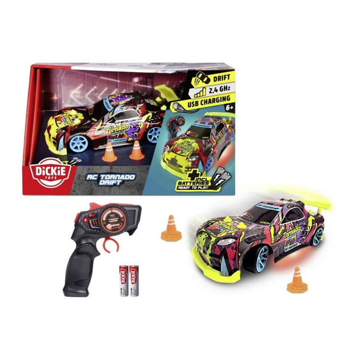 RC Tornado Drift 1:24, 22 cm, 2kan
