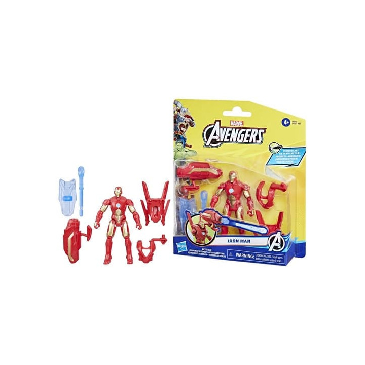 AVENGERS BATTLE GEAR IRON MAN FIGURKA