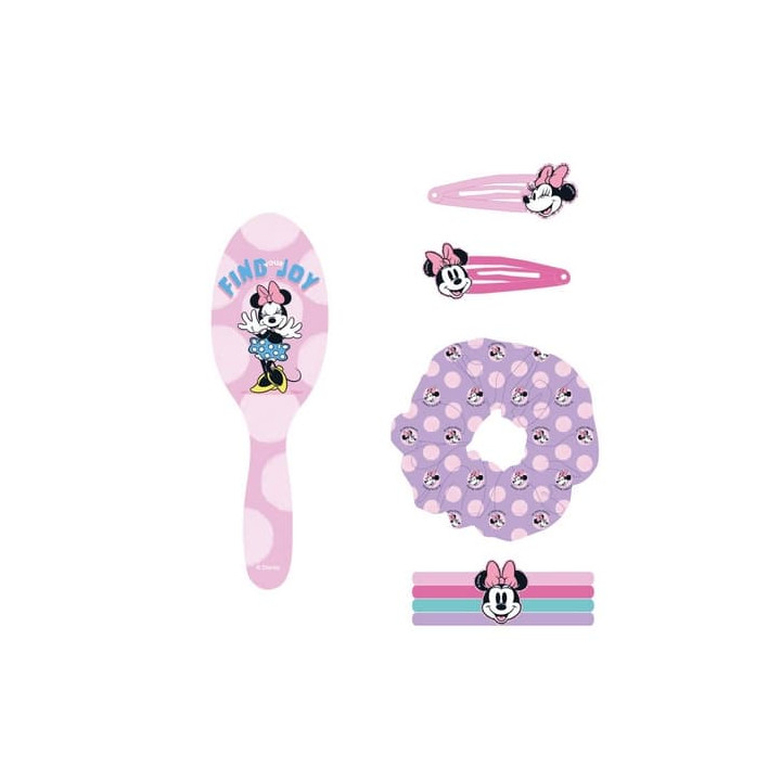 Set doplňků do vlasů Minnie 8ks