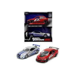 Rychle a zběsile Twin Pack 2006 Mitsubishi Lancer Evo IX + Brianův 2002 Nissan Skyline GTR R34