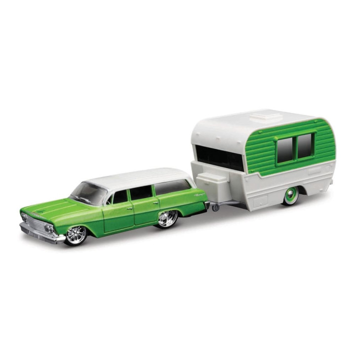 Maisto - Chevrolet Biscayne Wagon Classic Craft 1962, 1:64