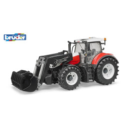 Bruder 3181 Traktor Steyr 6300 Terrus CVT s čelním nakladačem