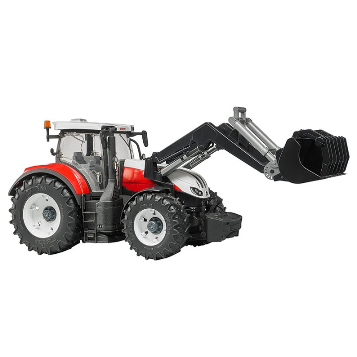 Bruder 3181 Traktor Steyr 6300 Terrus CVT s čelním nakladačem