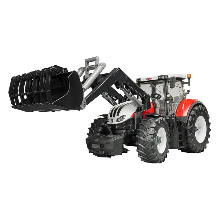 Bruder 3181 Traktor Steyr 6300 Terrus CVT s čelním nakladačem