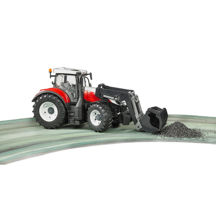 Bruder 3181 Traktor Steyr 6300 Terrus CVT s čelním nakladačem