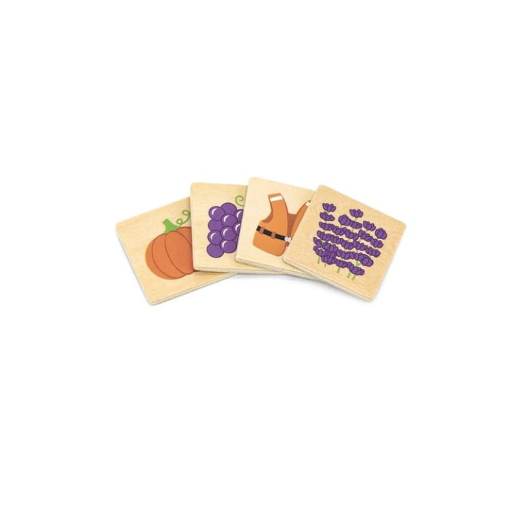 Viga Dřevěné puzzle - barvy