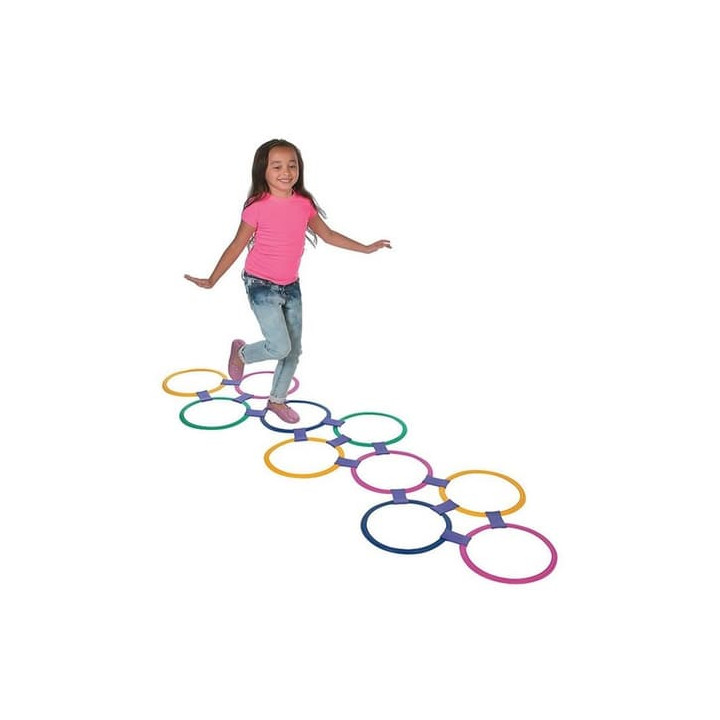 Bavytoy Skákací kroužky Twister Hopscotch