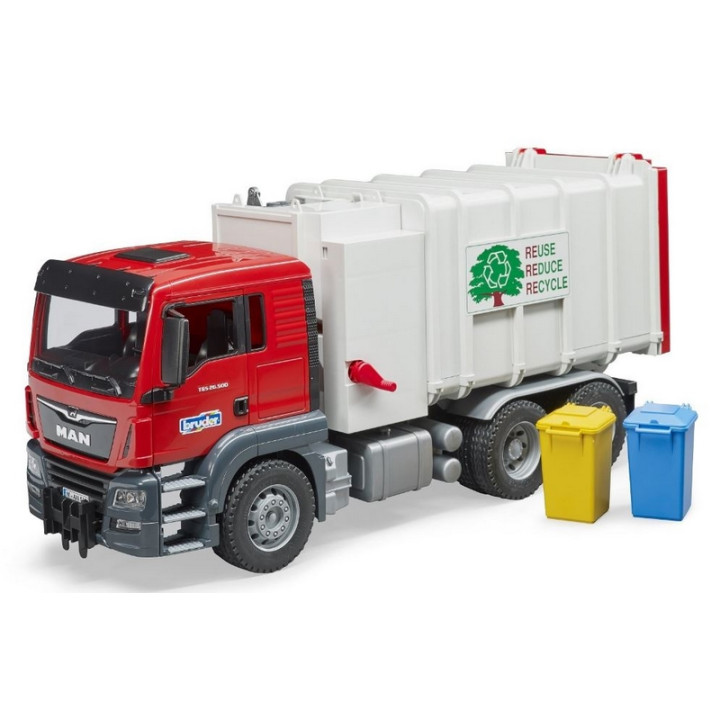 Bruder 3761 Popelářské auto MAN TGS