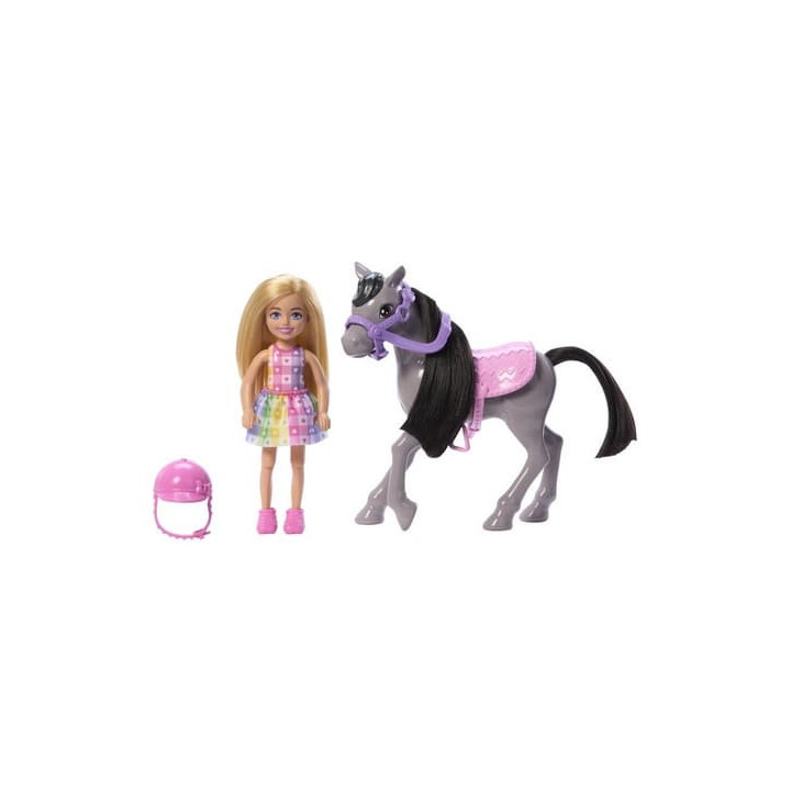Barbie CHELSEA S PONÍKEM