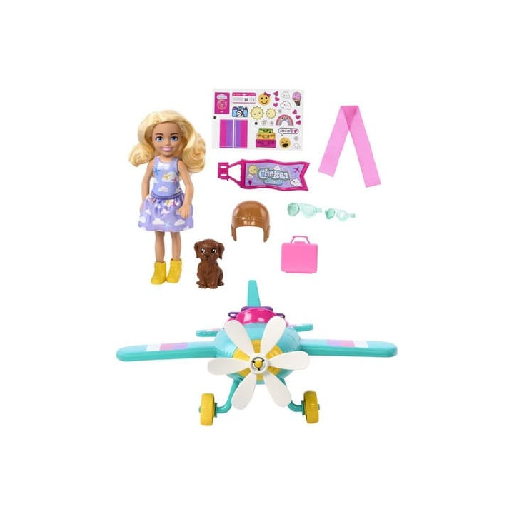 Barbie CHELSEA A LETADLO
