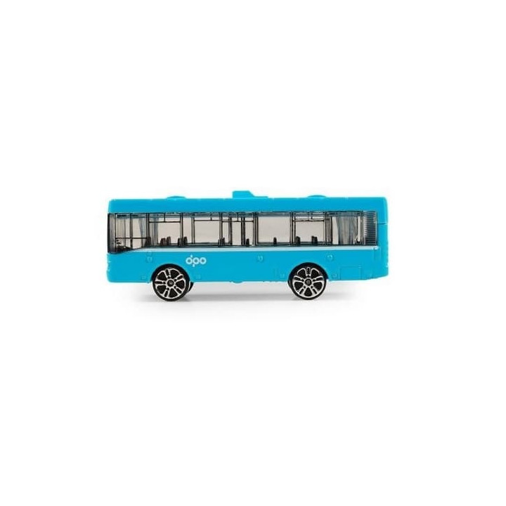 KOVOVÝ AUTOBUS DPO OSTRAVA MODRÝ 8 CM