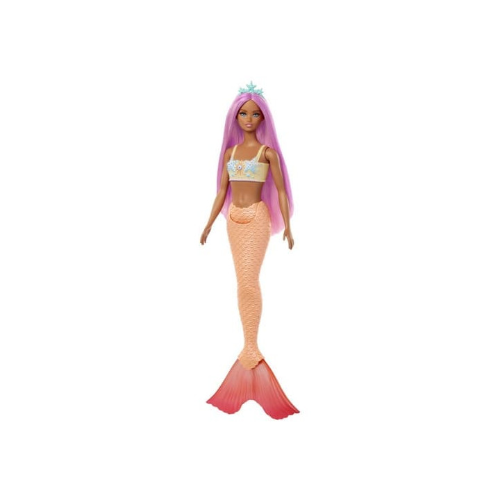 Barbie POHÁDKOVÁ MOŘSKÁ PANNA - ŽLUTÁ