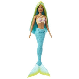 Barbie POHÁDKOVÁ MOŘSKÁ PANNA - MODRÁ