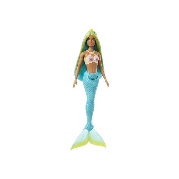 Barbie POHÁDKOVÁ MOŘSKÁ PANNA - MODRÁ